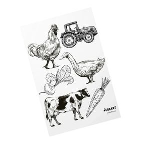 Детский стикерпак Village СS-VS-006 прозрачные