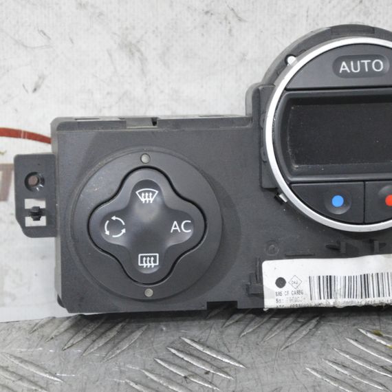 Блок управління клімат контролем Renault Clio III 2005-2012 Панель пічки кондиціонера Рено Кліо 3 8200296683 | Зображення 1