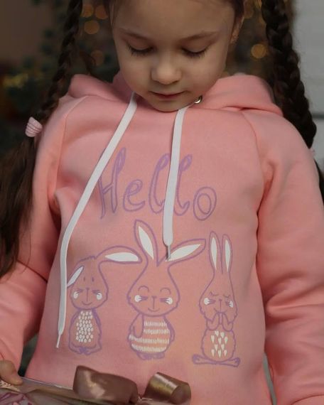 Худі для дівчинки Носи своє 122 Рожевий (p-8755-90093) | Зображення 8