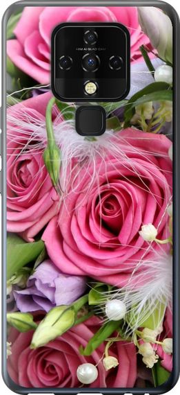 Чехол на Tecno Camon 16 SE CE7j Нежность "2916u-2398-17620"