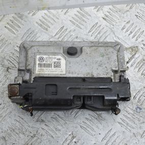 Блок керування двигуном 1.4 Seat Ibiza IV 2008-2017 Комп'ютер ЕБУ мотора Сеат Ібіза 4 03C906024BK