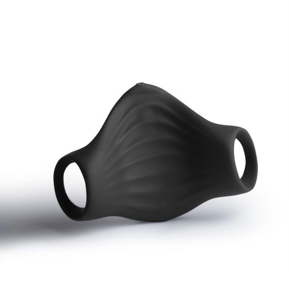 Мастурбатор Rocks Off Palm Black, петлі для пальців, 10 режимів Sex Aura