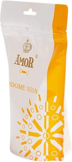 Презервативи - Amor Neon, 50 шт. Sex Aura | Зображення 4