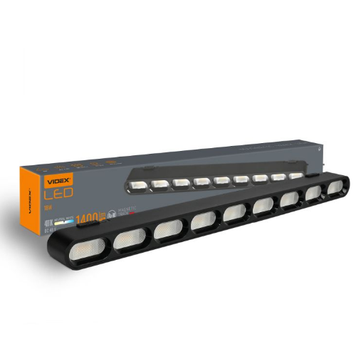LED Світильник магнітний трековий 18W 4000К 48V чорний VL-TRMS-LD19B Videx | Зображення 2