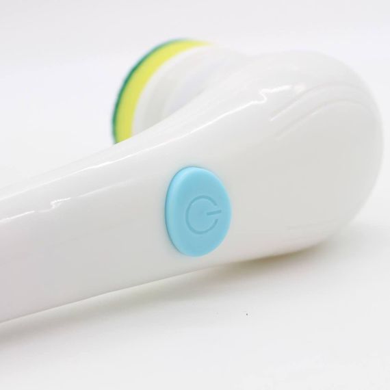 Бездротова щітка для прибирання з 5 насадками, USB, Magic Brush / Акумуляторна щітка для кухні / Електрична щітка для чищення | Зображення 7