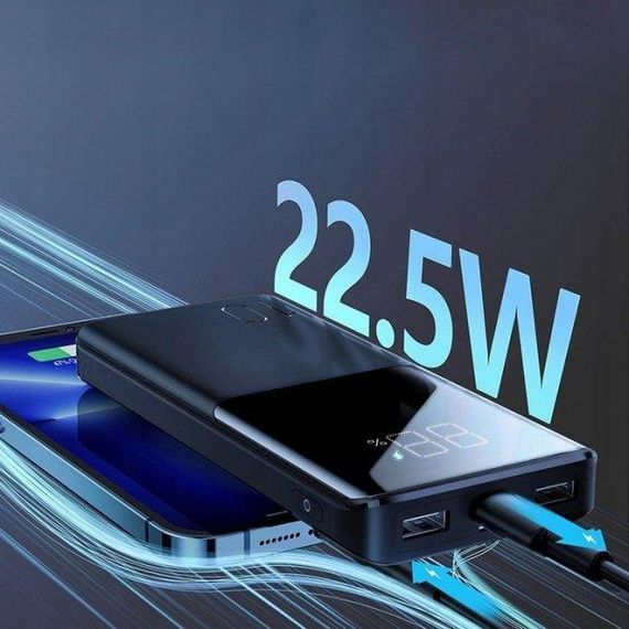 Портативная батарея повербанк powerbank JOYROOM JR-QP191 22.5W / 10000 mAh / USB QC3.0 / Type-C PD | Зображення 4