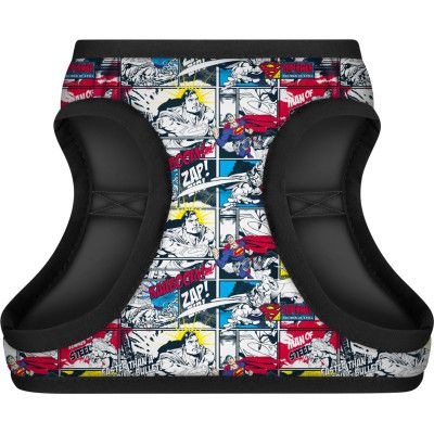 Шлей для собак WAUDOG Clothes с QR паспортом "Супермен комикс" XS2 (1002-4006) | Зображення 1