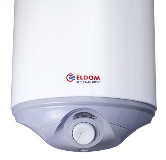 Водонагрівач Eldom STYLE DRY 30 л, 1,6 кВт, "сухий" ТЕН, вертикальний, SLIM, білий (72269WD) | Зображення 5