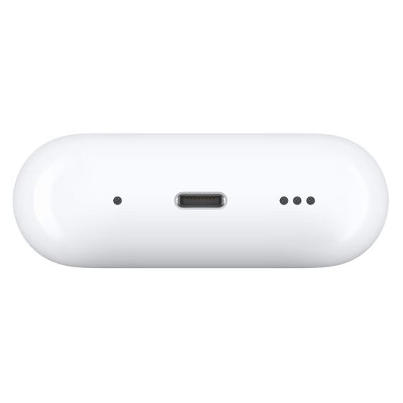 Бездротові TWS навушники Airpods Pro 2 ANC USB-C Wireless Charging Case for Apple (AAA) White | Зображення 3