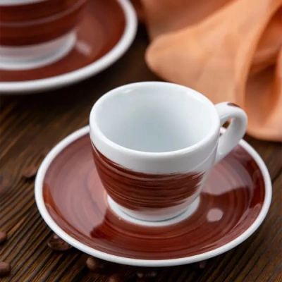 Чашка Ancap cappuccino large 260 мл, серія Verona Millecolori Brown (35130) | Зображення 3