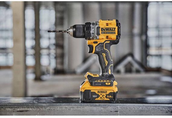 Дрель-шуруповёрт аккумуляторная бесщёточная 90 Нм DeWALT DCD800P2T | Зображення 3