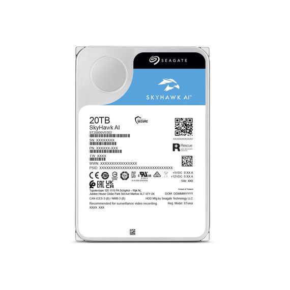 Жорсткий диск 3.5&quot; 20TB Seagate (ST20000VE003) | Зображення 6