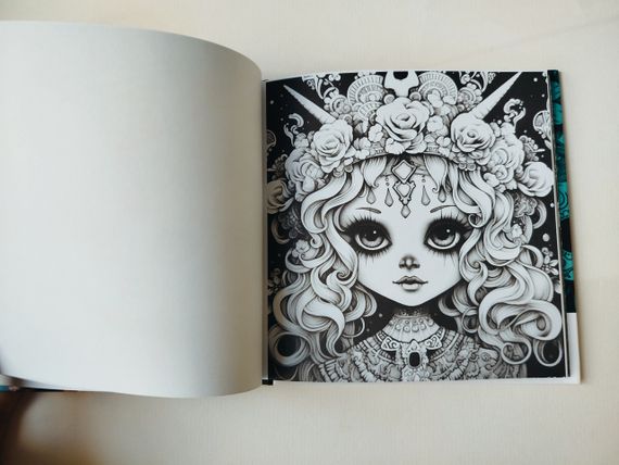 Розмальовка антистрес  Fantasy 160Х160 см, 24 аркуші, тверда обкладинка | Зображення 2