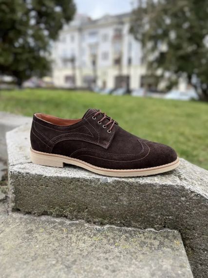 Замшеві чоловічі туфлі 43 розмір | Зображення 9