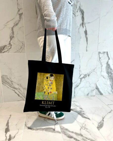 Екошопер Букопт ВК4064 KLIMT «Поцілунок» Чорний | Зображення 5