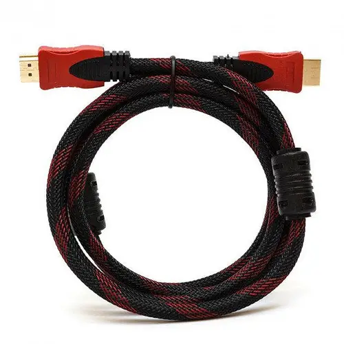 Кабель HDMI-HDMI Donli обплетення, ферити, посилений 5 м (4866lmn/yop) | Зображення 2