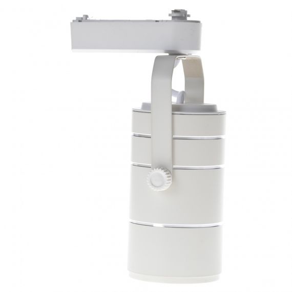 Светильник трековый поворотный LED 423/10W NW WH/SL | Зображення 2