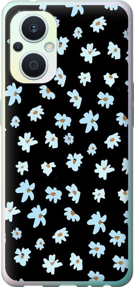 Чехол на Oppo Reno8 Lite Цветочный "4900u-2755-17620"