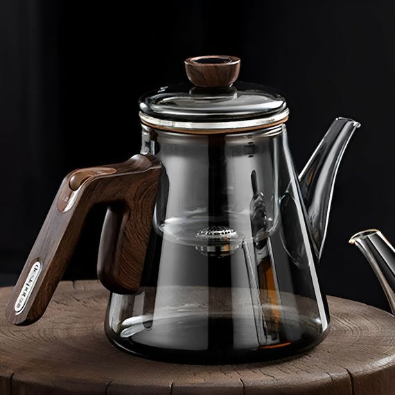 Чайник для заваривания TeaPot D-24C 800ml Transparent gray | Зображення 2