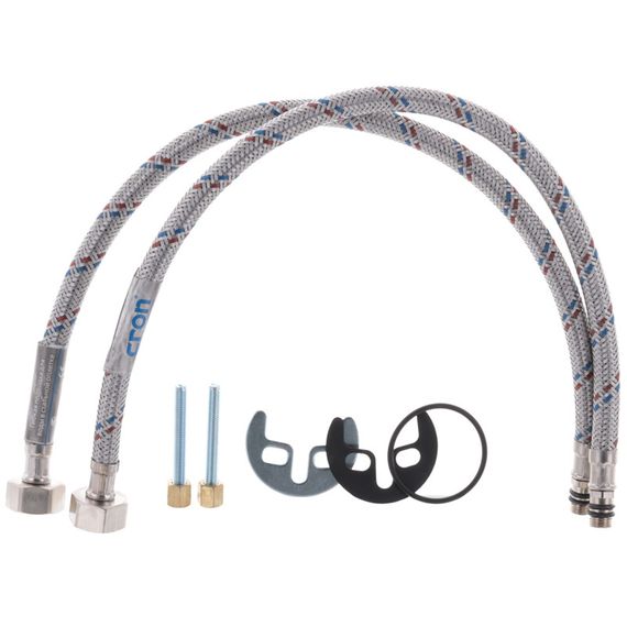 Змішувач для умивальника Cron Magic 001 (чорна ручка) (CR0103) | Зображення 3