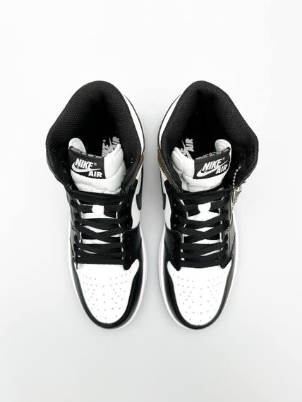 Чоловічі кросівки N-ike Air Jordan  High Black White Khaki 44 - 28 см | Зображення 1