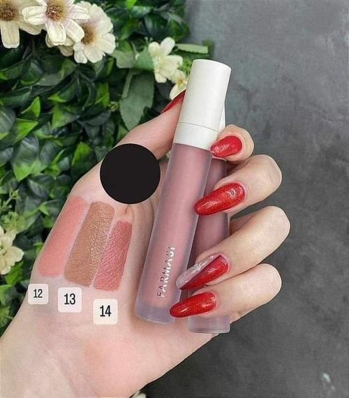Рідка Матова Помада Farmasi 12 Cool Beige 4 г | Зображення 2
