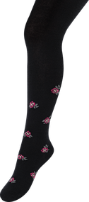 Колготки для дівчинки демісезонні з принтом Тм TwinSocks 62-68 / 3-6 мес., Темно-синій