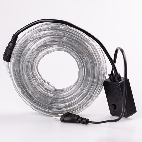 Гірлянда вулична стрічка світлодіодна Дюралайт 480 LED 16м морозостійка прозорий дріт Білий DR20МW | Зображення 7