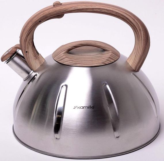 Чайник Kamille Whistling Kettle 5л з нержавіючої сталі зі свистком
