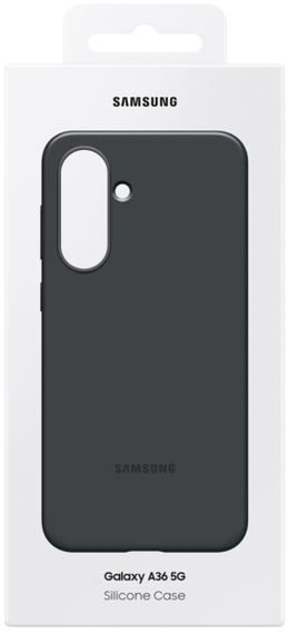 Чохол Samsung A36 Silicone Case EF-PA366CBEGWW Black | Зображення 6