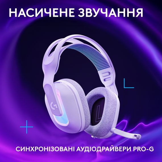 Навушники Logitech G522 Lightspeed Wireless Gaming Headset White (981-001550) | Зображення 5