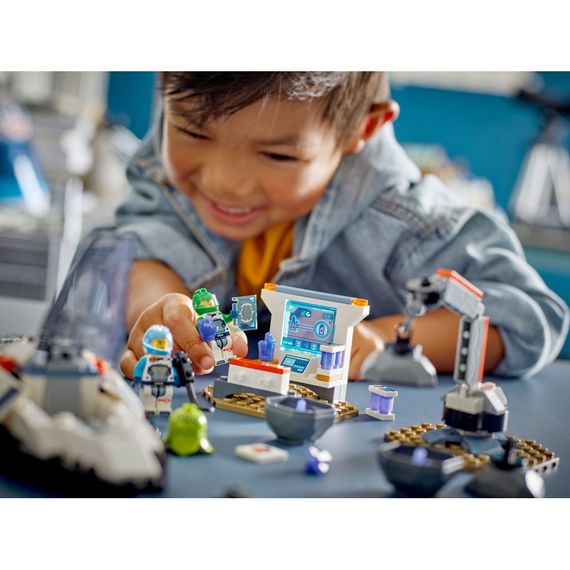 Конструктор LEGO City Космічний корабель і дослідження астероїда 126 деталей (60429) | Зображення 8