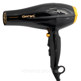 Фен Gemei GM 1765 для сушки и укладки волос