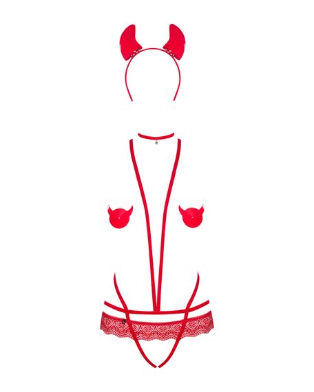 Боді Obsessive Evilia body S/M | Зображення 4