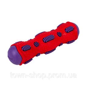 Игрушка для собак GiGwi Toothbrush Stick с эффектом треска, термопластичная резина, 21 см