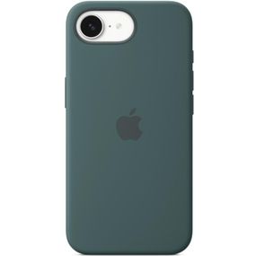Чехол Silicone case (AAA) with Magsafe для Apple iPhone 16e (6.1") Lake Green