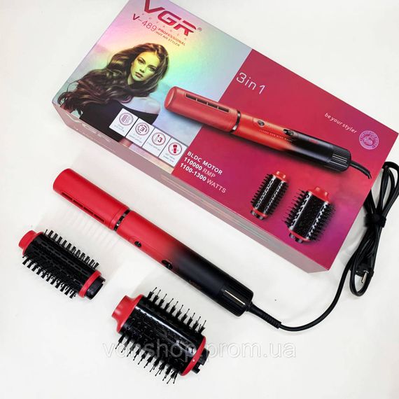 Зручний фен для домашнього використання VGR V-489, Багатофункціональний фен для волосся VZ-17 | Зображення 7