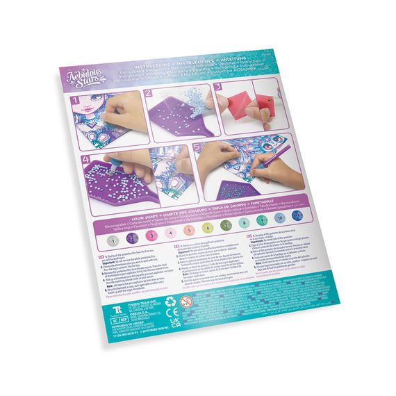 Набір для творчості з алмазною мозаїкою Морозне сяйво Nebulous Stars 11126 з аплікатором-ручкою | Зображення 2