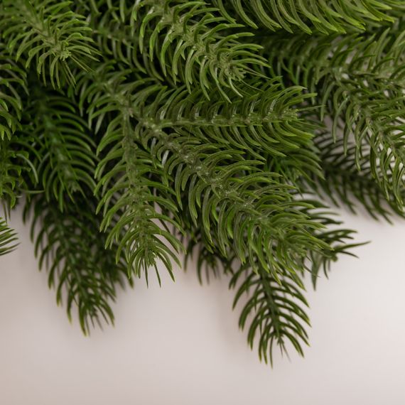 Новорічна хвойна гірлянда лита зелена Північна зірка 60*35 см TD-NSTGR1 | Зображення 3