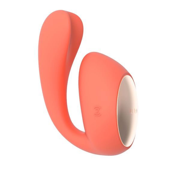 Смарт-вібратор LELO Ida Wave Coral Red, вагінально-кліторальний, технологія WaveMotion, 2 мотори | Зображення 4