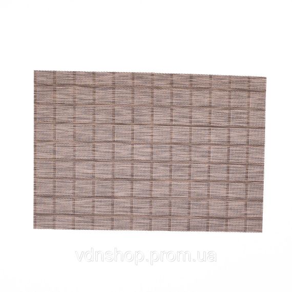 Салфетка сервировочная на стол 45×30 (см) прямоугольная Серый HP-35-18G