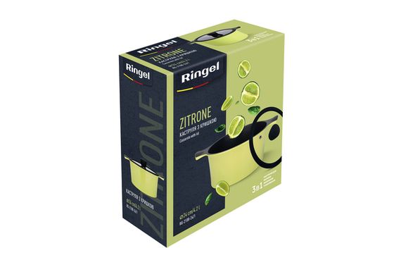 Каструля RINGEL Zitrone (4.2 л) 24 см (RG-2108-24/1)