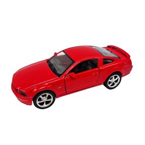 Инерционная машинка FORD MUSTANG GT 2006 Kinsmart КТ5091, 1:42  Красный