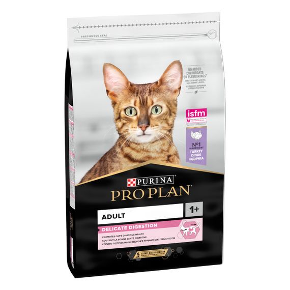 Сухий корм для котів з індичкою Purina ProPlan Delicate Turkey 10 кг | Зображення 1