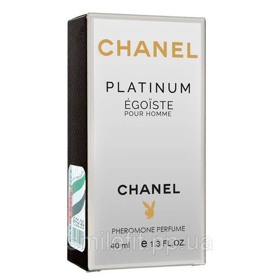 Chanel Egoiste Platinum Pheromone Parfum мужской 40 мл | Зображення 3
