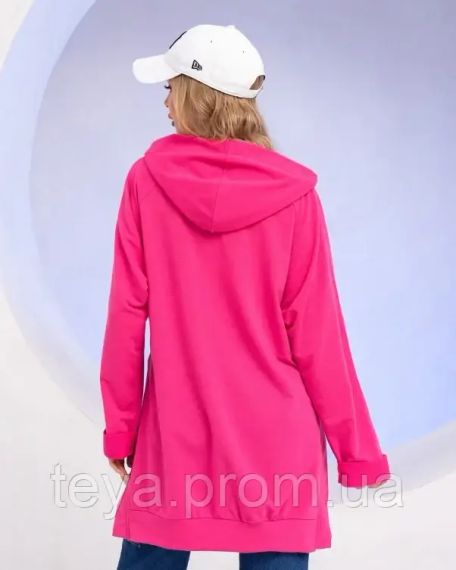 Толстовка цвет малиновый размеры XXL, S, 3XL, L, M, XL FI_007001 | Зображення 2