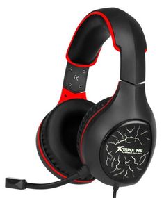 Игровые наушники XTRIKE ME GH-710 для геймеров с микрофоном и RGB подсветкой проводные