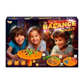 Развивающая настольная игра "Balance Monkey" Danko Toys BalM-02, 54 фигурки обезьянок