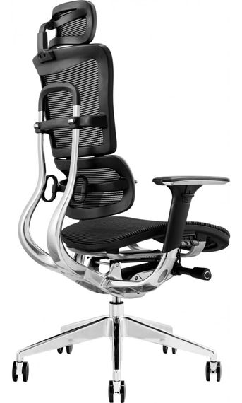 Кресло офисное GT RACER X-801 BLACK (W-21) | Зображення 1