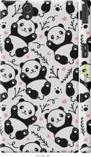 Чохол на Sony Xperia Z C6602 Панди "4318m-40-2448"